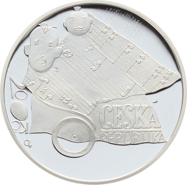 Tschechische Republik 200 Korun 2006 - 	100. Geburtstag von Jaroslav Ježek